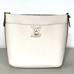 ルイ・ヴィトン ロック & ウォーク クオーツ グレインカーフレザー ゴールド金具 M24638