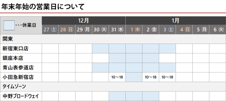 ギャラリーレア 新宿東口店