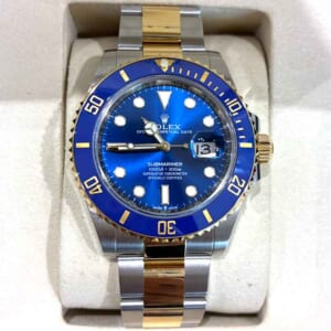 ロレックス サブマリーナー デイト 41ｍｍ ブルー SS/K18イエローゴールド オイスターブレス 126613LB