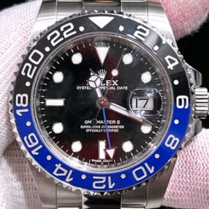 ロレックス GMTマスター2 40mm ブラック文字盤 SS 116710BLNR
