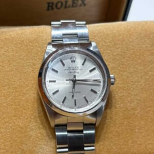ロレックス エアキング 34mm シルバー SS U番