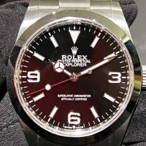 ロレックス エクスプローラー1 40mm ブラック文字盤 SS 224270
