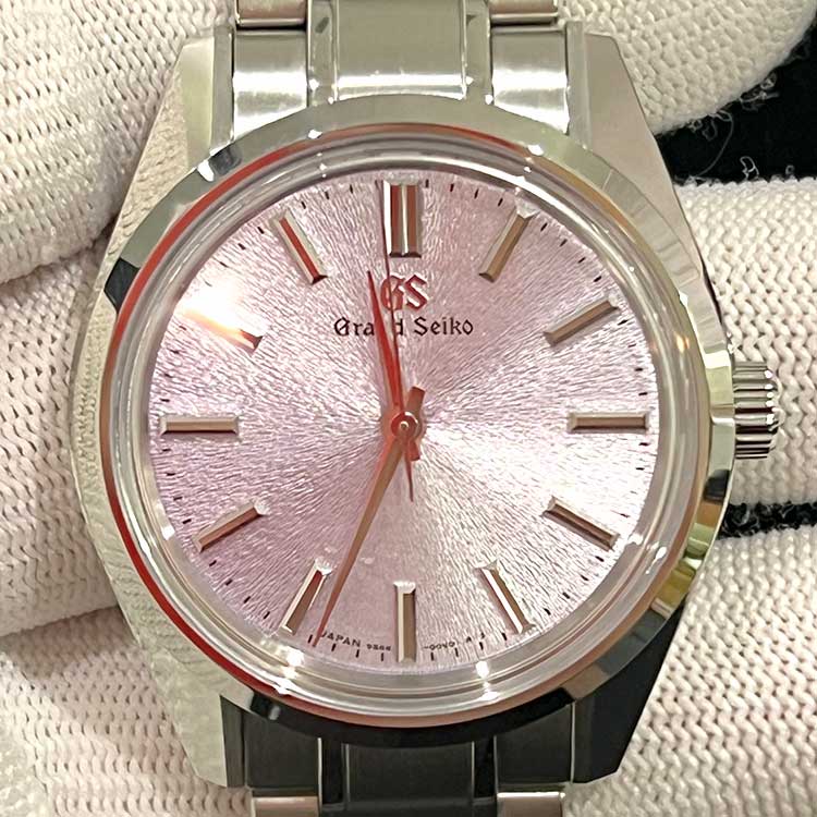 セイコー グランドセイコー ヘリテージコレクション マスターショップ限定モデル 36.5mm パープル文字盤 SS SBGW323