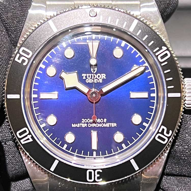 チューダー ブラックベイ68 43mm ブルー文字盤 SS 7943A1A0NU