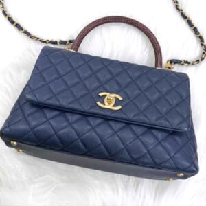 シャネル マトラッセ ココハンドル 2WAYハンドバッグ