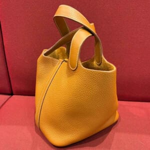 エルメス ピコタンロックPM ゴールド トリヨンクレマンス シルバー金具 B刻印