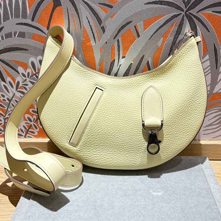 エルメス プティ アルソン ジョーヌミルトン トリヨンクレマンス/スイフト シルバー金具 W刻印