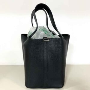 エルメス ピコタンロックMM 黒 トリヨンクレマンス シルバー金具