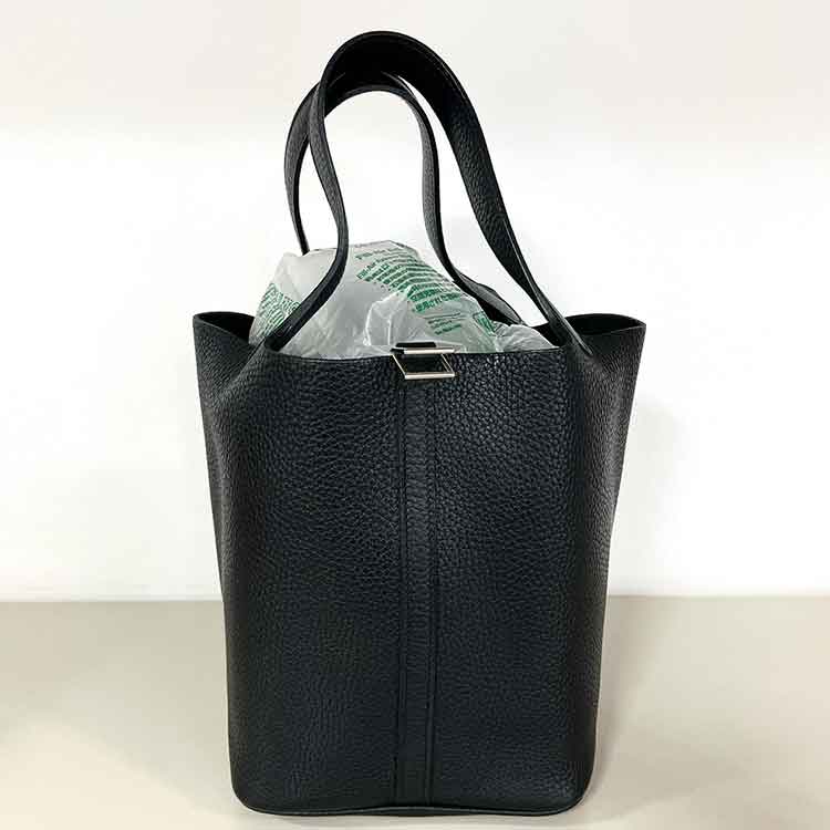 エルメス ピコタンロックMM 黒 トリヨンクレマンス シルバー金具