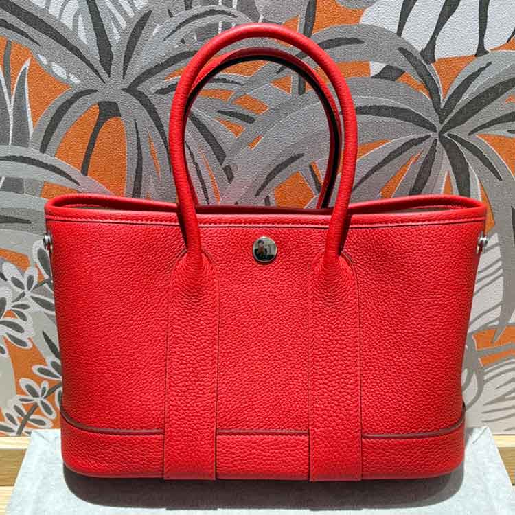 エルメス ネオ・ガーデン ルージュラデュー ネゴンダ シルバー金具 K刻印