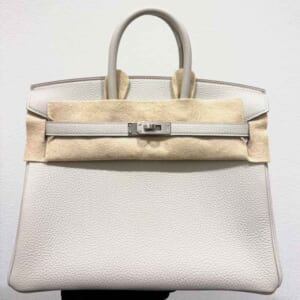 エルメス バーキン25 ベトン トゴ シルバー金具 K刻印