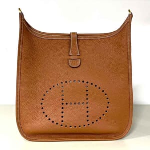 エルメス エブリンPM ゴールド トリヨンクレマンス ゴールド金具 K刻印