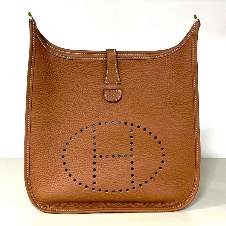 エルメス エブリンPM ゴールド トリヨンクレマンス ゴールド金具 K刻印