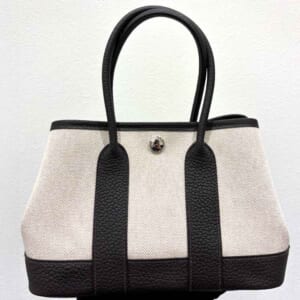 エルメス ネオ・ガーデン23 エベンヌ ネゴンダ/トワルッシュヴァイキング シルバー金具 K刻印