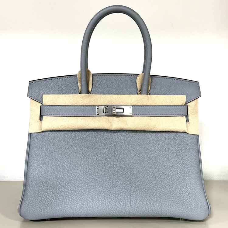 エルメス バーキン30 グリパンタン トゴ シルバー金具