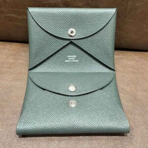 エルメス カルヴィデュオ ヴェールマングローブ エプソン シルバー金具 K刻印