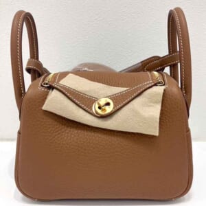 エルメス リンディミニ ゴールド ゴールド金具 トリヨンクレマンス K刻印