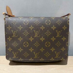 ルイ・ヴィトン モノグラム ミュゼット・タンゴ ロングショルダー ゴールド金具 M51388