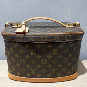 ルイ・ヴィトン モノグラム ニース ブラウン ゴールド金具 M47280