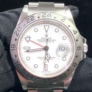 ロレックス エクスプローラー2 40mm ホワイト文字盤 SS 16570