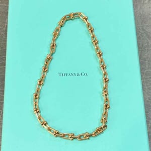 ティファニー ハードウェア ミディアムリンク ブレスレット ミディアム K18ピンクゴールド