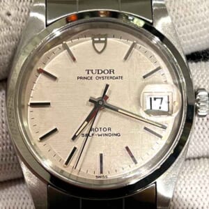 チューダー プリンス デイト 34mm シルバーモザイク文字盤 SS 74000