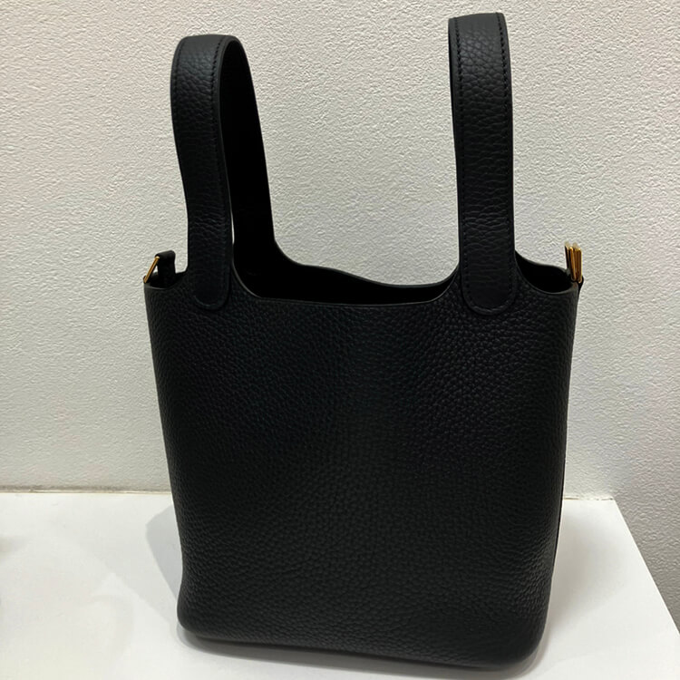 エルメス ピコタンロックPM 黒 トリヨンクレマンス ゴールド金具