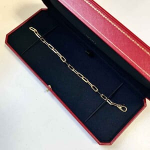 カルティエ サントス ドゥ カルティエ ブレスレット ミディアム K18イエローゴールド B6021300