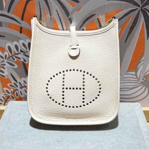 エルメス エブリンTPM ロング ナタ トリヨンクレマンス ゴールド金具 K刻印