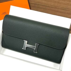 エルメス コンスタンスロング トゥーゴー ヴェールマングローブ エプソン ヴェールマングローブ/ラッカー金具 K刻印