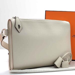 エルメス ボリトル ベトン エバーカラー シルバー金具 B刻印