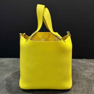 エルメス ピコタンロックPM リモンチェッロ トリヨンクレマンス シルバー金具 W刻印