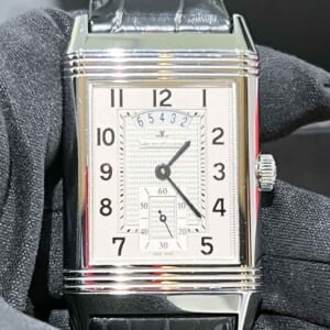 ジャガー・ルクルト グランドレベルソ デュオ 30mm/48.6mm シルバー/ブラック SS Q3748421