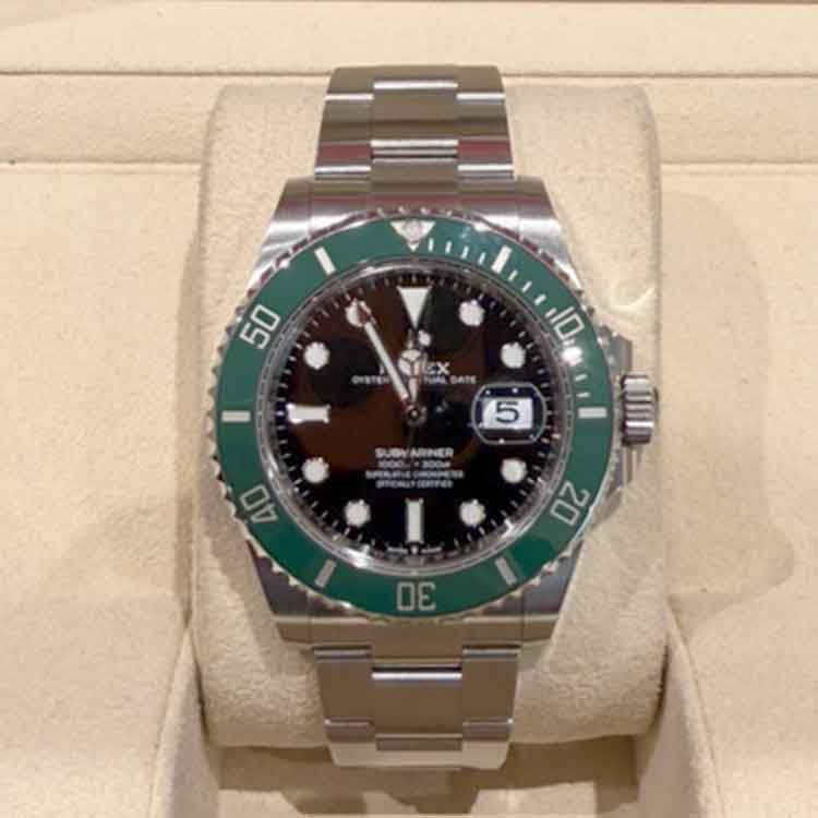 ロレックス サブマリーナー デイト 41mm ブラック文字盤 SS オイスターブレス 126610LY ランダムシリアル