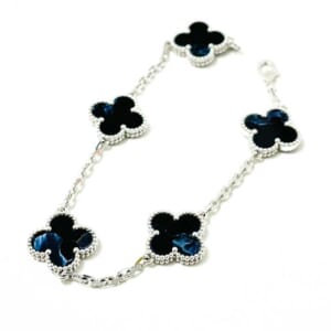 ヴァン クリーフ&アーペル ヴィンテージ アルハンブラ 5モチーフ ブレスレット ピーターサイト K18YG VCARP7S400