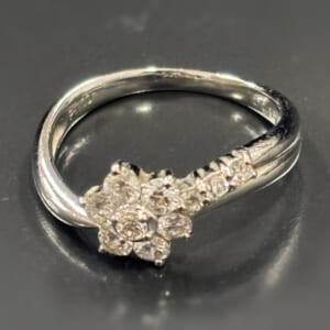 プラチナ デザインリング Pt900