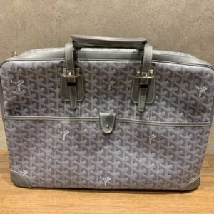 ゴヤール アンバサード グレー PVC シルバー金具 AMBAS2MMLTY