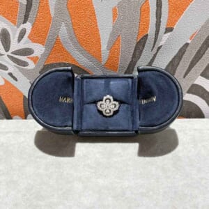 ハリー・ウィンストン ミニループ・フルモチーフ・リング 49 Pt950/ダイヤモンド約1.08ct