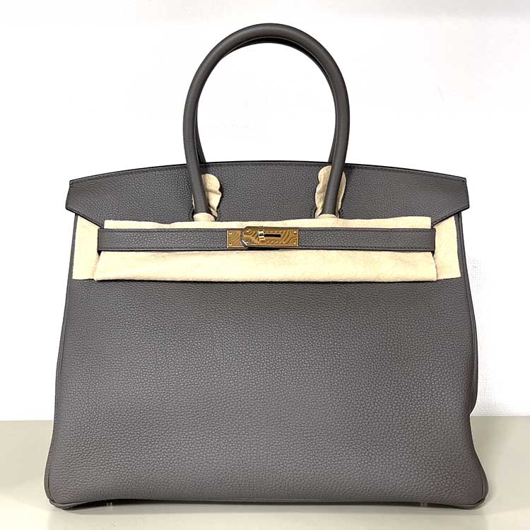 エルメス バーキン35 エタン トゴ ピンクゴールド金具