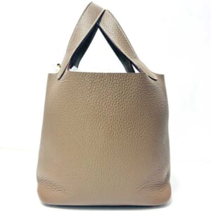 エルメス ピコタンロックPM エトゥープ トリヨンクレマンス ゴールド金具 W刻印