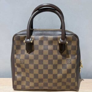 ルイ・ヴィトン ダミエ・エベヌ ブレラ レッド ゴールド金具 N51150