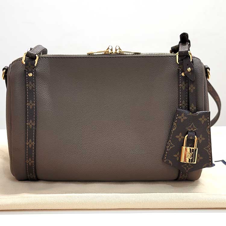 ルイ・ヴィトン エクスプレスPM スモークグレー カーフレザー/モノグラム ゴールド金具 M26360