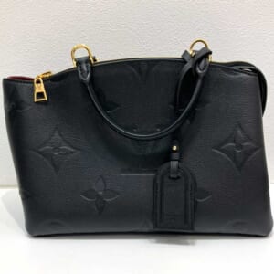 ルイ・ヴィトン モノグラム・アンプラント プティ・パレPM ノワール ゴールド金具 M58916