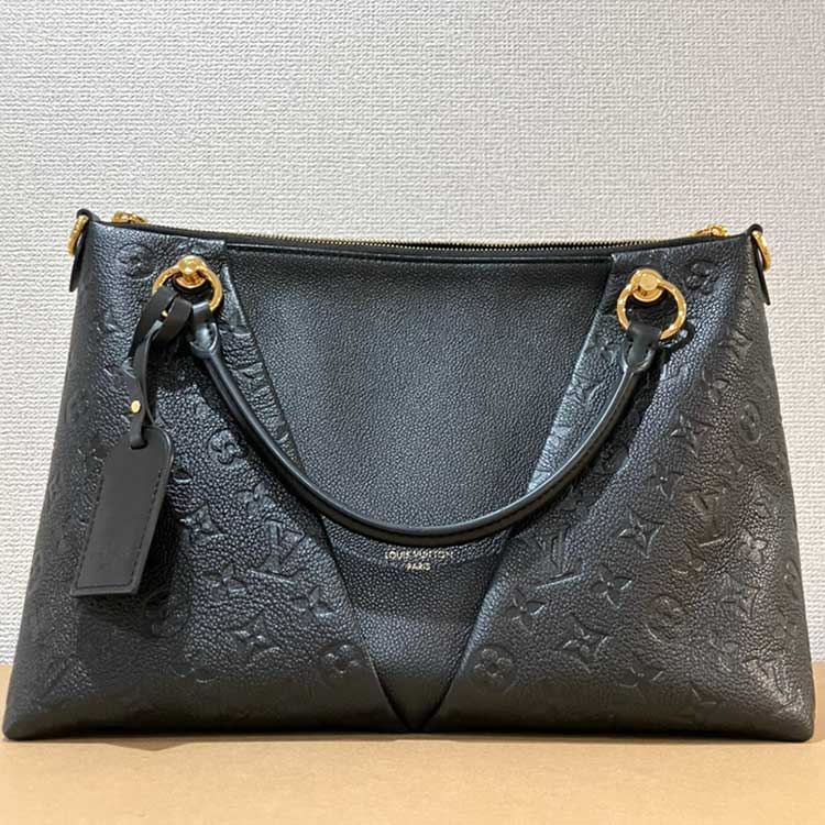 ルイ・ヴィトン モノグラム・アンプラント VトートMM ノワール ゴールド金具 M44421