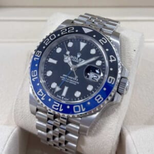 ロレックス GMTマスター2 40mm ブラック文字盤 SS ジュビリーブレス 126710BLNR