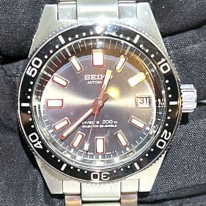 セイコー プロスペックス ダイバースキューバ 2000本限定 39.9mm グレー文字盤 SS SBDX019