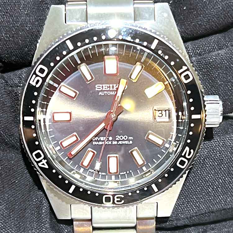 セイコー プロスペックス ダイバースキューバ 2000本限定 39.9mm グレー文字盤 SS SBDX019