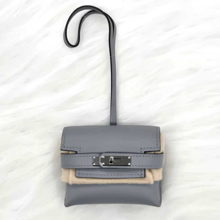 エルメス ケリーフェスティバル グリパンタン スイフト シルバー金具 K刻印