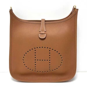 エルメス エヴリン3PM ゴールド トリヨンクレマンス ゴールド金具 K刻印