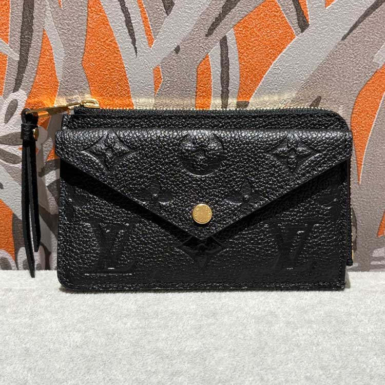 ルイ・ヴィトン モノグラム・アンプラント ポルト カルト・レクト ヴェルソ ノワール M69421